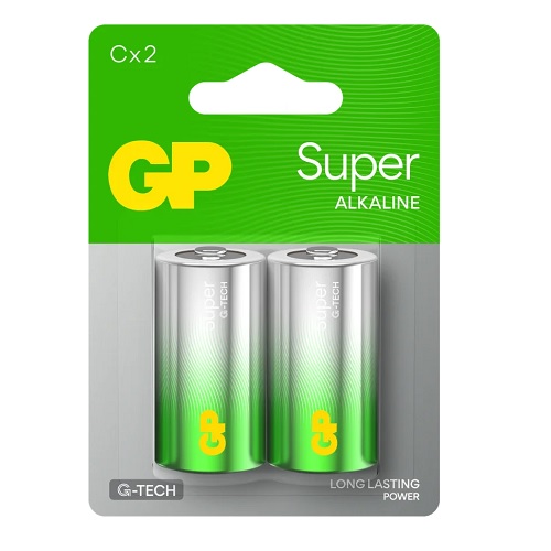 Батарейка GP Alkaline  SUPER LR14 (C) 14A/C2 (20/160) блист.