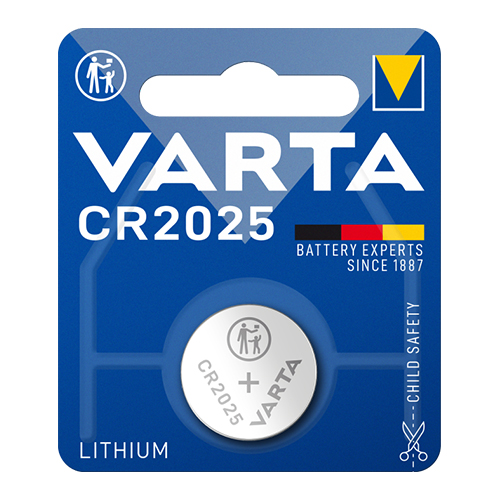 Батарейка VARTA Літієва CR2025 C1 блист. (6875)