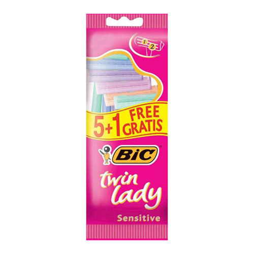 Станок для гоління BIC 2 Twin Lady Senitive (5 шт) (0934)