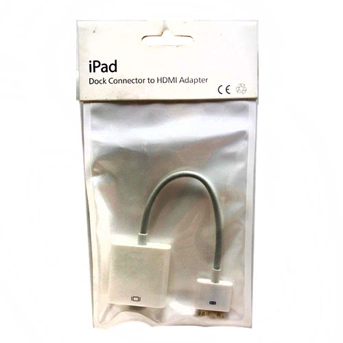 Кабель - перехідник з I-Pad/I-Phone 4 на HDMI №035 Акційна ціна