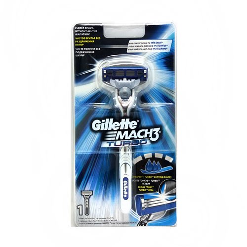 Бритв.сист. Gillette MACH3 TURBO з 1 картр. (5154/1428/8294/7790)
