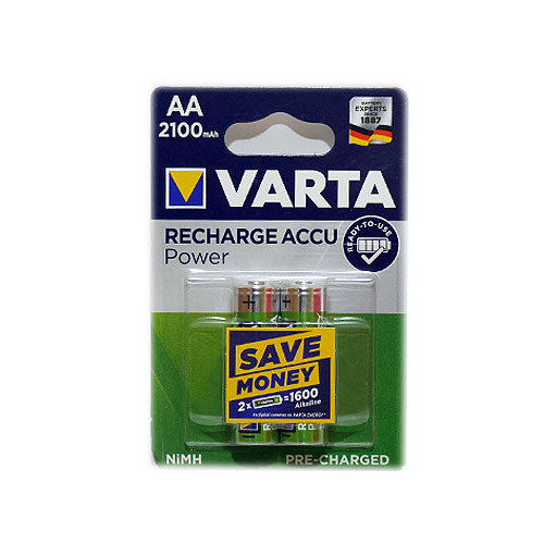 Акумулятор VARTA Ni-MH R06 2100 mAh C2 (56706) 0654