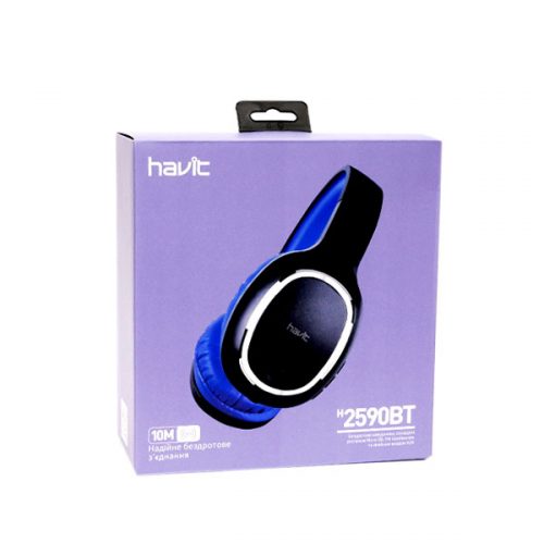 Навушники бездротові накладні Bluetooth HAVIT HV-H2590BT Headset