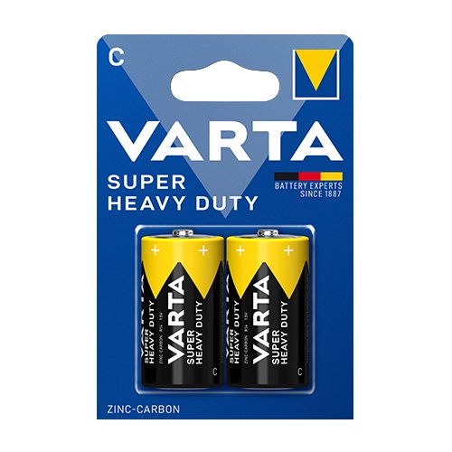 Батарейка VARTA Superlife R14 (C) C2 (24) блист. (6304)