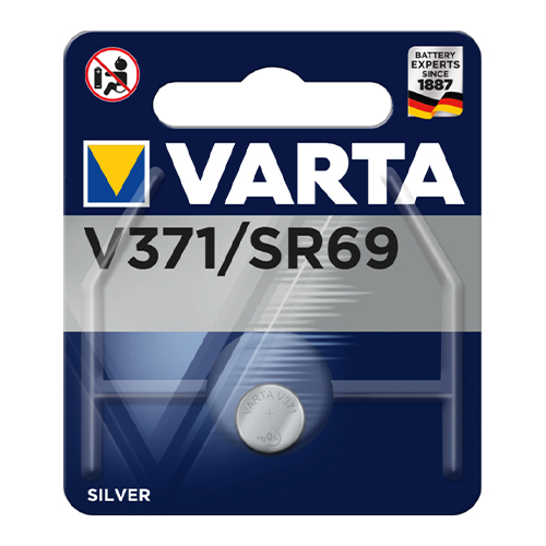 Батарейка VARTA годинникова 371 C1 (AG6/SR69) (5918)