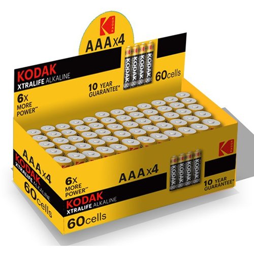 Батарейка Kodak Xtralife LR03 (AAA) S4 (60) кор.