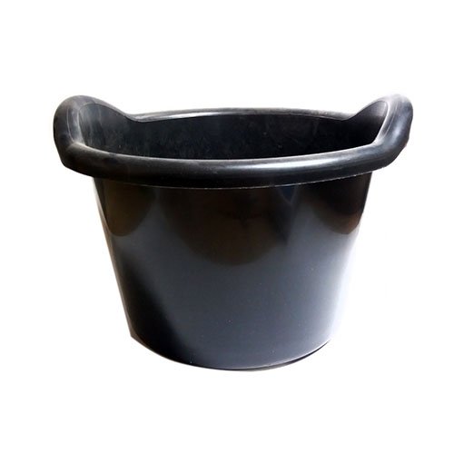 Таз господарський 10л еластичний чорний