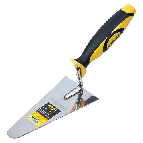 Кельма Sigma Profi нержавіюча шпаклювальна закруглена 160мм×101мм 8327011