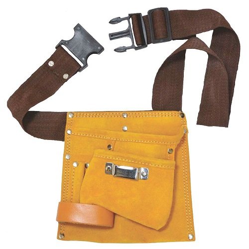 Пояс Grad слюсарний (шкіряний) 5 кишень (9450755)