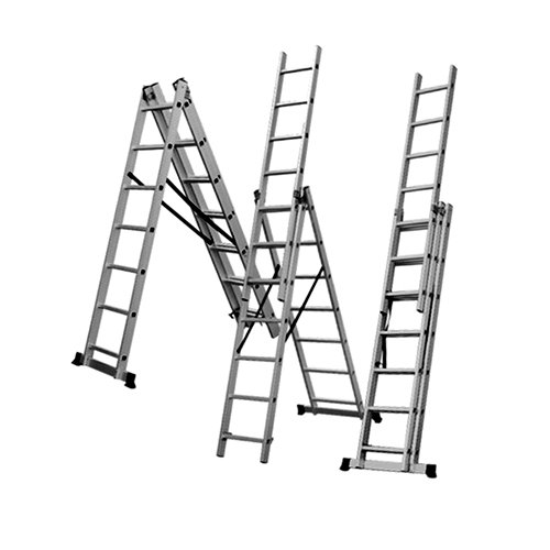 Драбина Flora розкладна універсальна 9 ступенева (5032334)