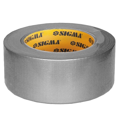 Стрічка армована Sigma (сіра) 50мм×25м (72 шт/ящ) 8419051
