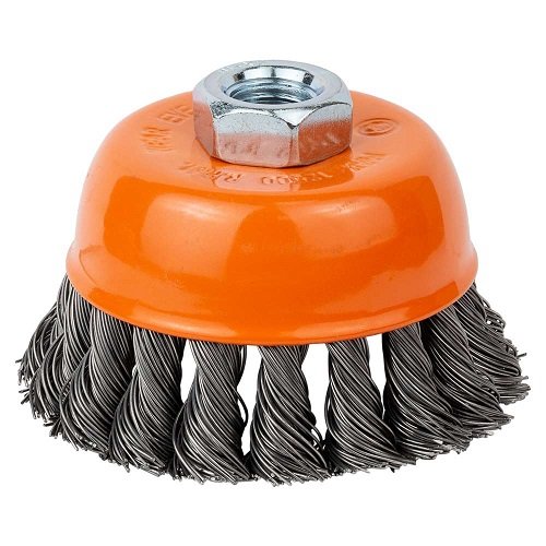 Щітка чашоподібна Grad (сталева кручена) М14×2мм Ø100мм 9042105