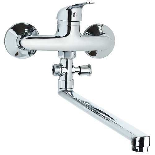 Змішувач для ванни TAU S46 Ø40 Вилив прямий 350мм (TN-3C242C) 9846220