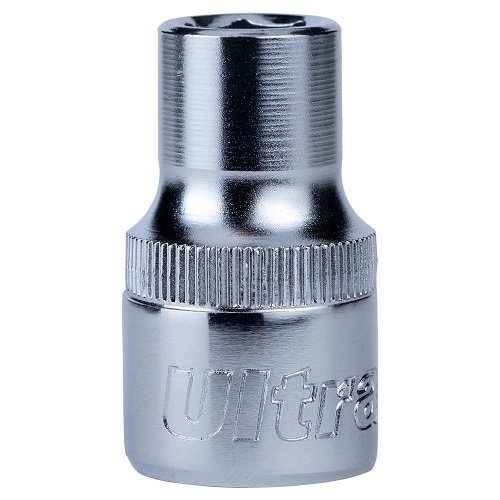 Насадка шестигранна Ultra 1/2" коротка 15мм CrV 6070152