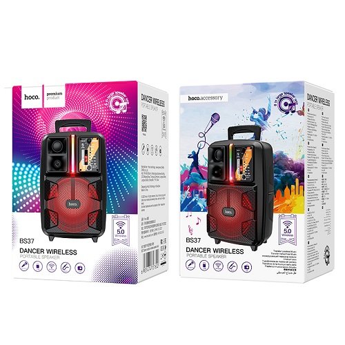 Колонка № HOCO BS37 валіза BT V5.0