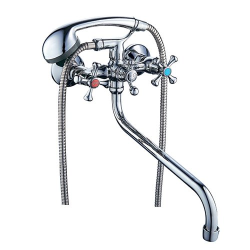 Змішувач для ванни TAU S85 1/2" Вилив вигнутий (VN-5C460C) 9885220