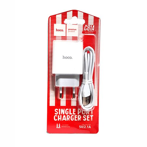МЗП HOCO C81A 1USB/2.1A + кабель Micro