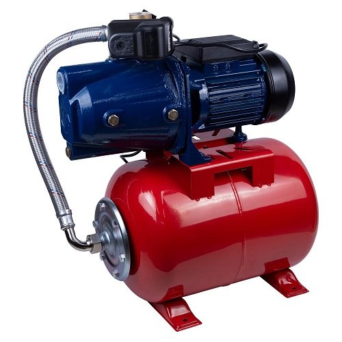 Станція Wetron 1.1кВт Hmax 52м Qmax 70л/хв (самовсмоктуючий насос) 24л Україна (775038/24)