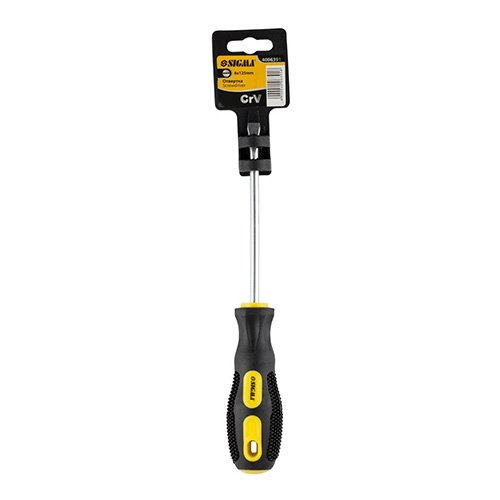 Викрутка Sigma CrV шліцьова SL6×125мм 4006391