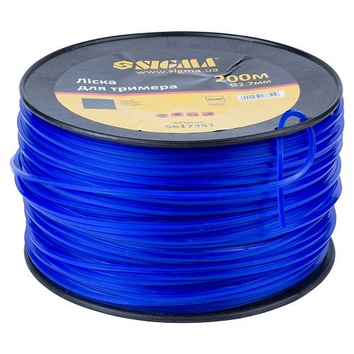 Ліска Sigma для тримера  Котушка "Квадрат" Ø3.0мм 160м 5617411