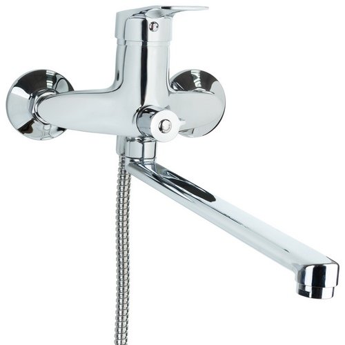 Змішувач для ванни TAU S43 Ø40 Вилив прямий 350мм (SM-2C244C) 9843220