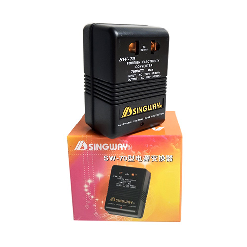 Перетворювач SW-70 110v/220v 220v/110v 70W wl s3 (для робота-пилососа)
