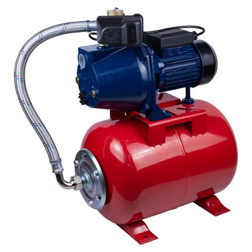 Станція Wetron 0.75кВт Hmax 45м Qmax 55л/хв (самовсмоктуючий насос) 24л Україна (775042/24)