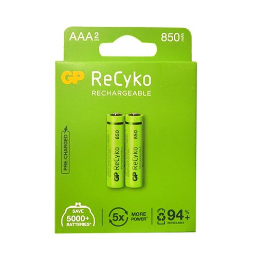 Акумулятор GP RECYKO Ni-MH R03 850 mAh C2 (6615/2642)