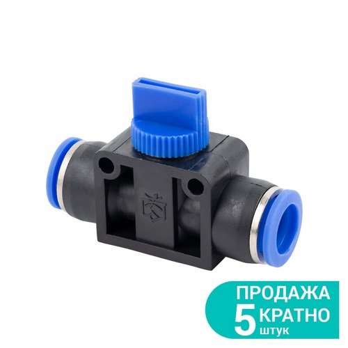 З’єднання цангове пряме Sigma з краном  Ø8×8мм (КРАТНО 5) 7026771_TR