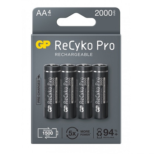 Акумулятор GP RECYKO PROFESSIONAL Ni-MH R06 2000 mAh C4 (7032)