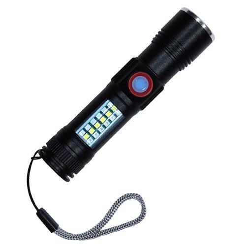 Ліхтарик №SY-1903C-P50+SMD+RGB Alarm (вбудований акумулятор) Zoom