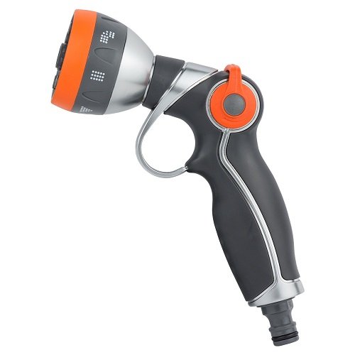 Пістолет-розпилювач Flora 7-ми режимний плаваючий курок (AL+TPR) 5011394