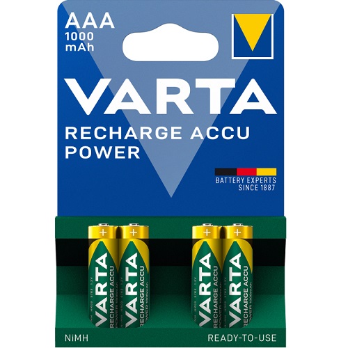 Акумулятор VARTA Ni-MH R03 1000 mAh C4 (5703) 4375