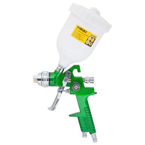Фарборозпилювач Sigma HVLP Ø1.3мм 140-280л/хв 3 бар в/б 600мл (пласт) (6812101)