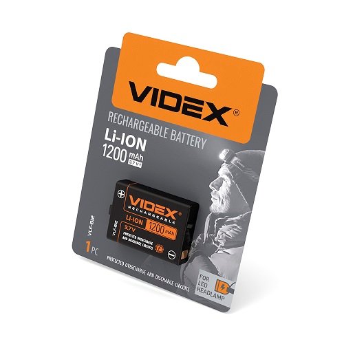 Акумулятор VIDEX (ЗАХИСТ) Li-Ion VLF-B12 1200mAh 3.7V (27219)