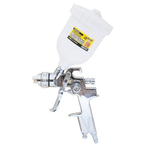 Фарборозпилювач Sigma HVLP Ø1.4мм 140-280л/хв 3 бар в/б 600мл (пласт) (6812051)