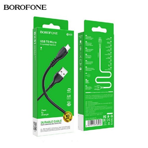 Кабель USB-Micro USB BOROFONE BX51/1м/2