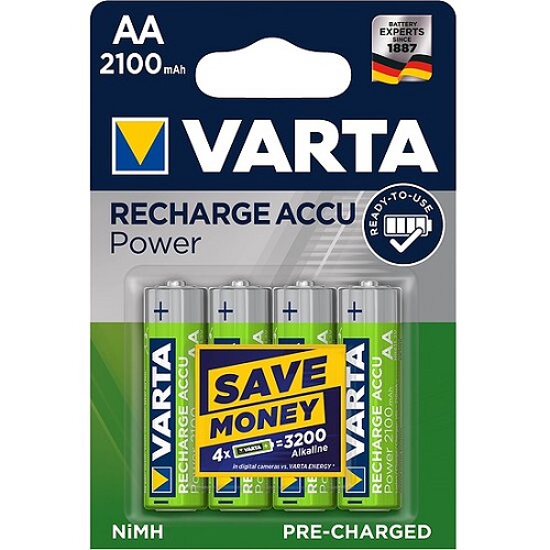 Акумулятор VARTA Ni-MH R06 2100 mAh C4 0692