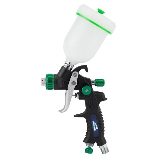 Фарборозпилювач Refine HVLP Ø1.0мм 60-170л/хв 1.5-2 бар в/б 100мл (пласт) (6812321)