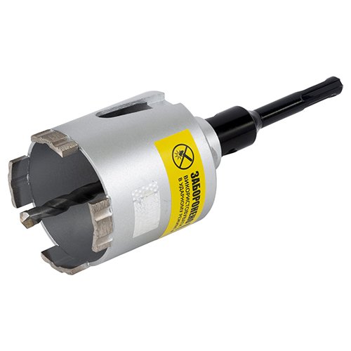 Коронка Ultra алмазна по бетону Ø72мм + хвостовик 110мм М16 SDS-plus (1510762)