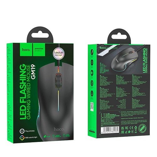 Миша HOCO GM19 USB провідна