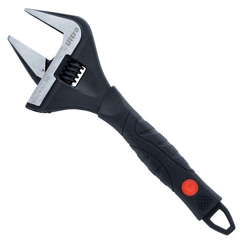 Ключ розвідний Ultra CrV з тонкими губками 255мм