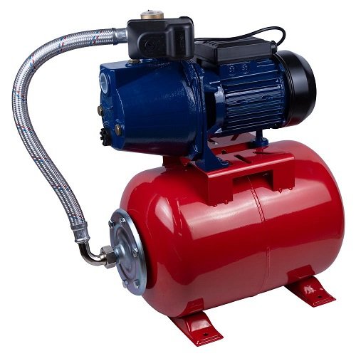 Станція Wetron 1.1кВт Hmax 45м Qmax 85л/хв (самовсмоктуючий насос) 24л Україна (775035/24)