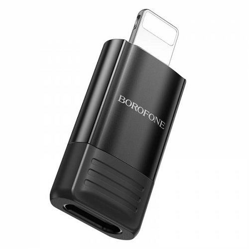 Перехідник OTG Lightning - Type-C  USB2.0 BOROFONE BV18 (4022)