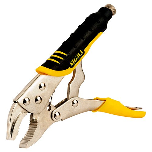 Кліщі Sigma затискні універсальні напівкруглі 250мм CrV (4340271)