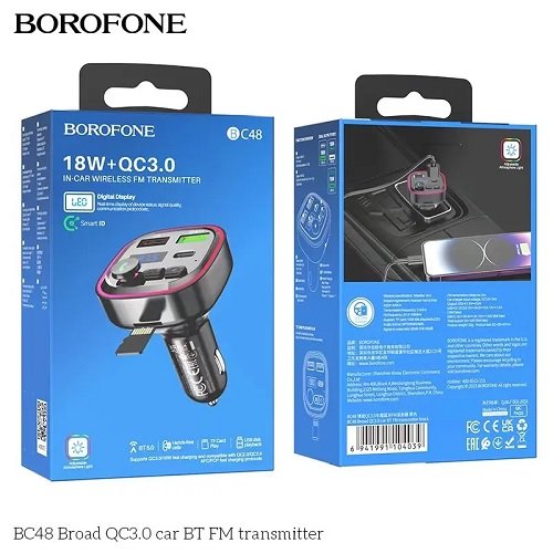 ФМ-модулятор BOROFONE BC48