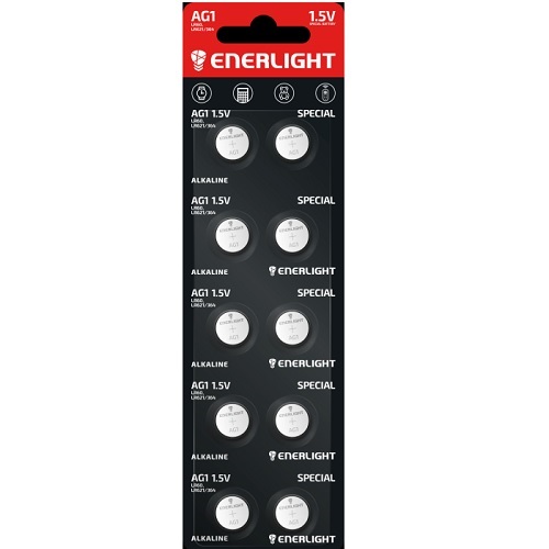 Батарейка Enerlight Special Alkaline AG 1 (LR621