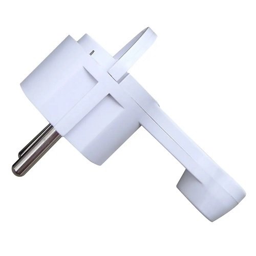 Вилка QUANTUM кутова плоска З/З біла (QM-B-00050)