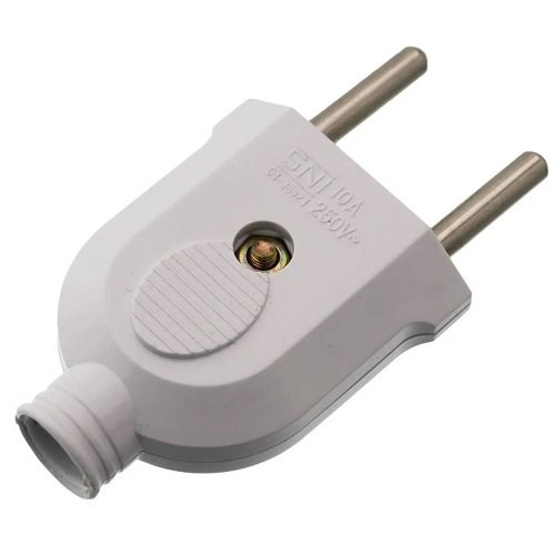 Вилка QUANTUM пряма плоска біла (QM-B-00010)