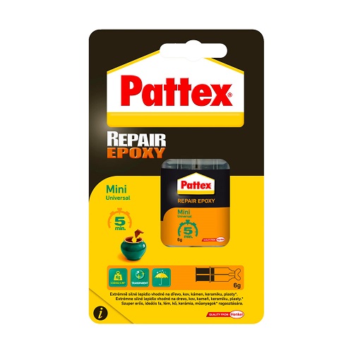 Клей Henkel Pattex Клей епоксидний Universal Epoxy 6мл блістер